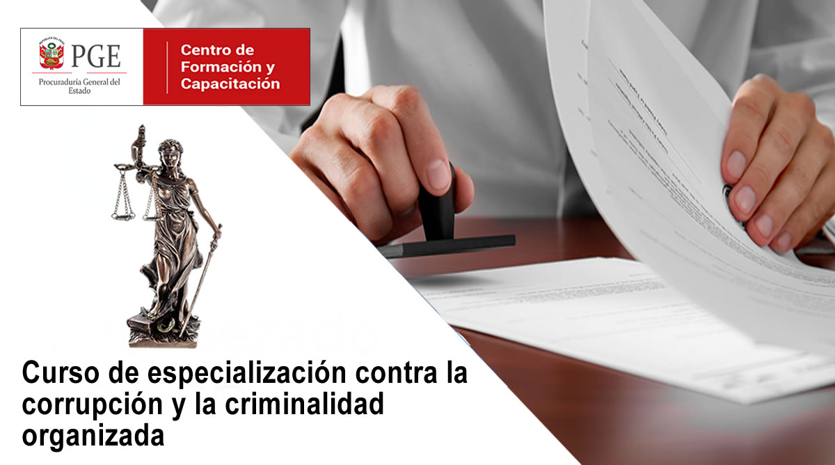 Curso de especialización contra la corrupción y la criminalidad organizada