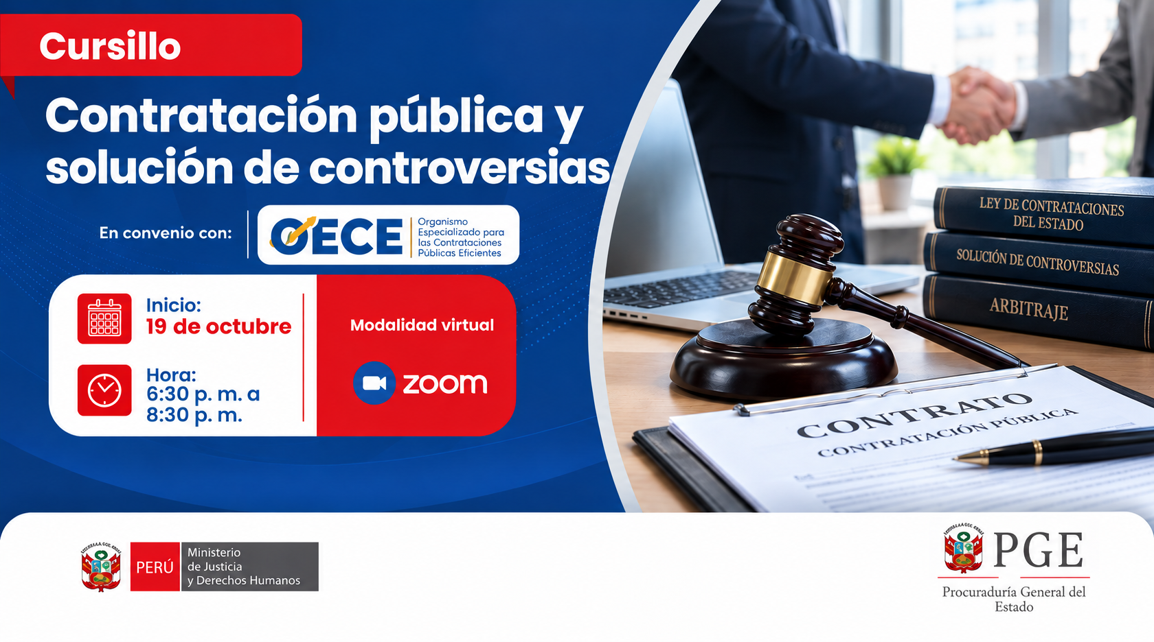 Cursillo “Contratación pública y solución de controversias”